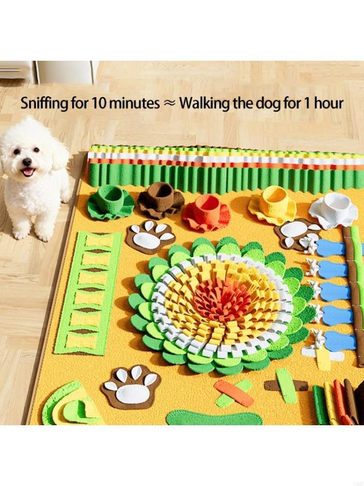 Snuffle Mat For Dogs - Pet Snuffle Feeding Mats Noseworks Feeding