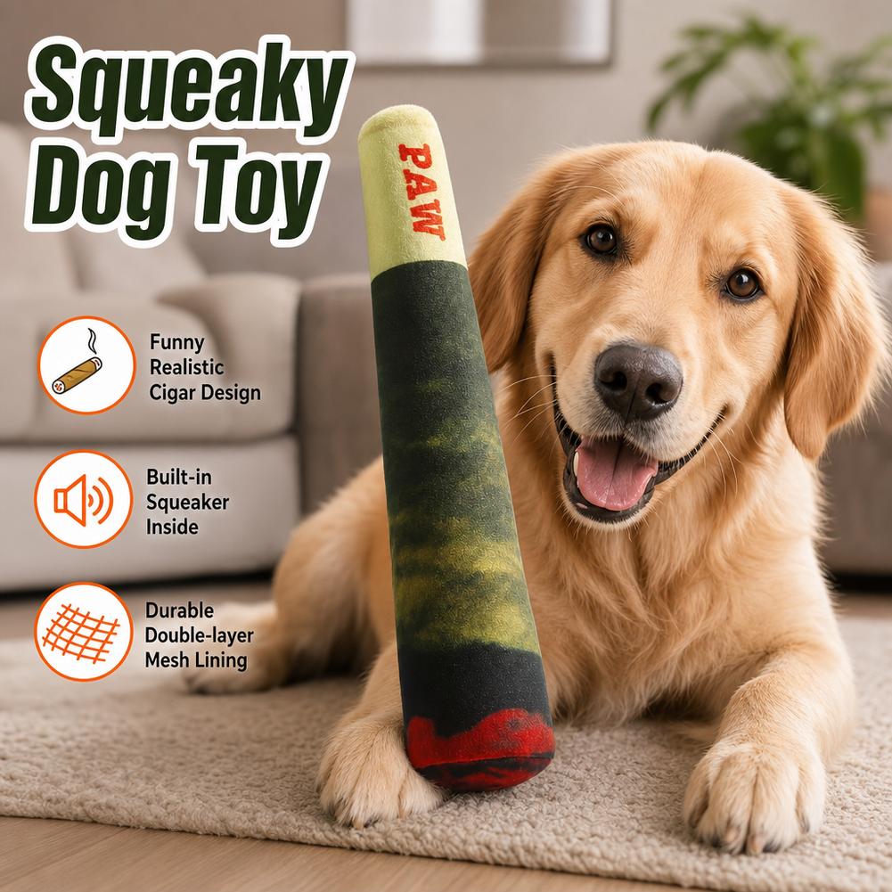 Indestructible Dog Chew Toy - Interactive Dog Joint Sound Puppy Toys