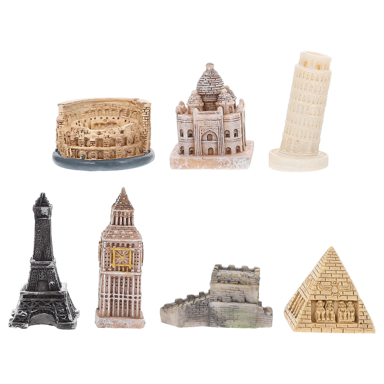 Aquarium - 7Pcs Realistic Roman Statue Set Resin