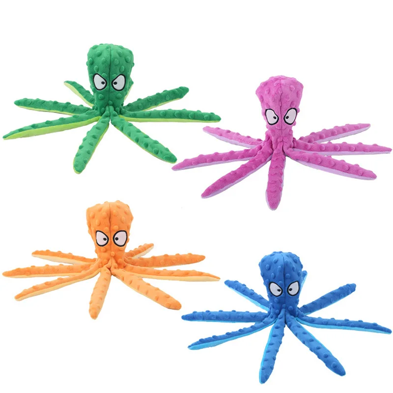 Pet Plush Toy Octopus Dog Inte - đánh giá và giá Indestructible Dog Chew Toy