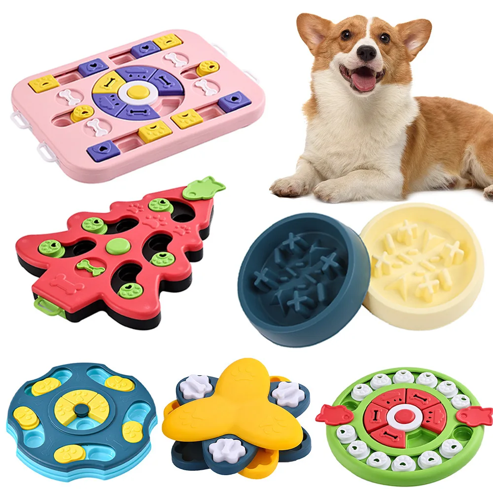 Puppy IQ Food Dispenser Slowly - đánh giá và giá Dog Puzzle Feeder Toy