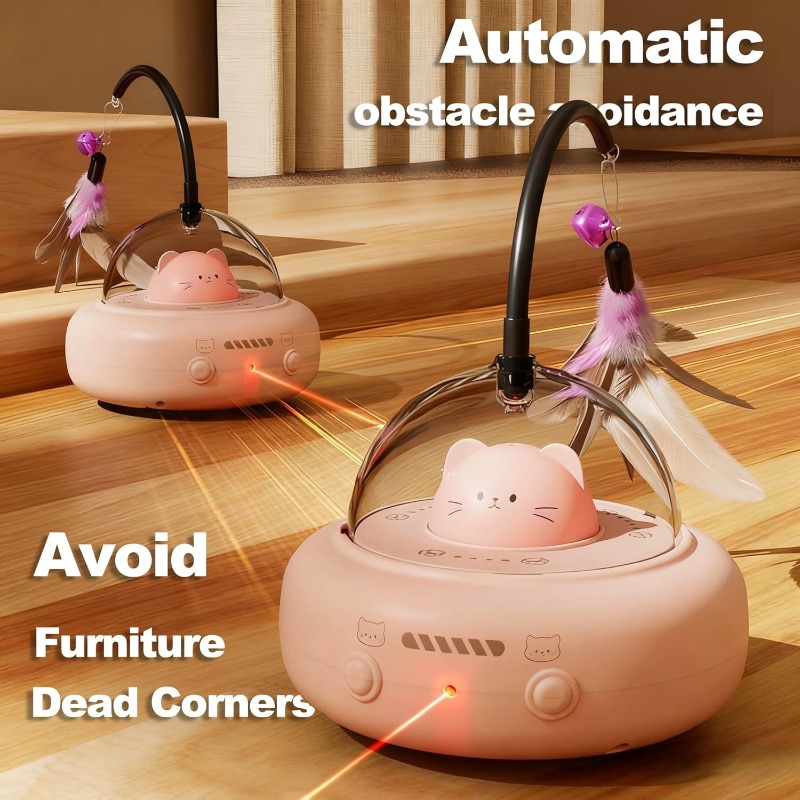 Low Noise 2 in 1 Rechargeable  - đánh giá và giá Laser Pointer Cat Toy Automatic