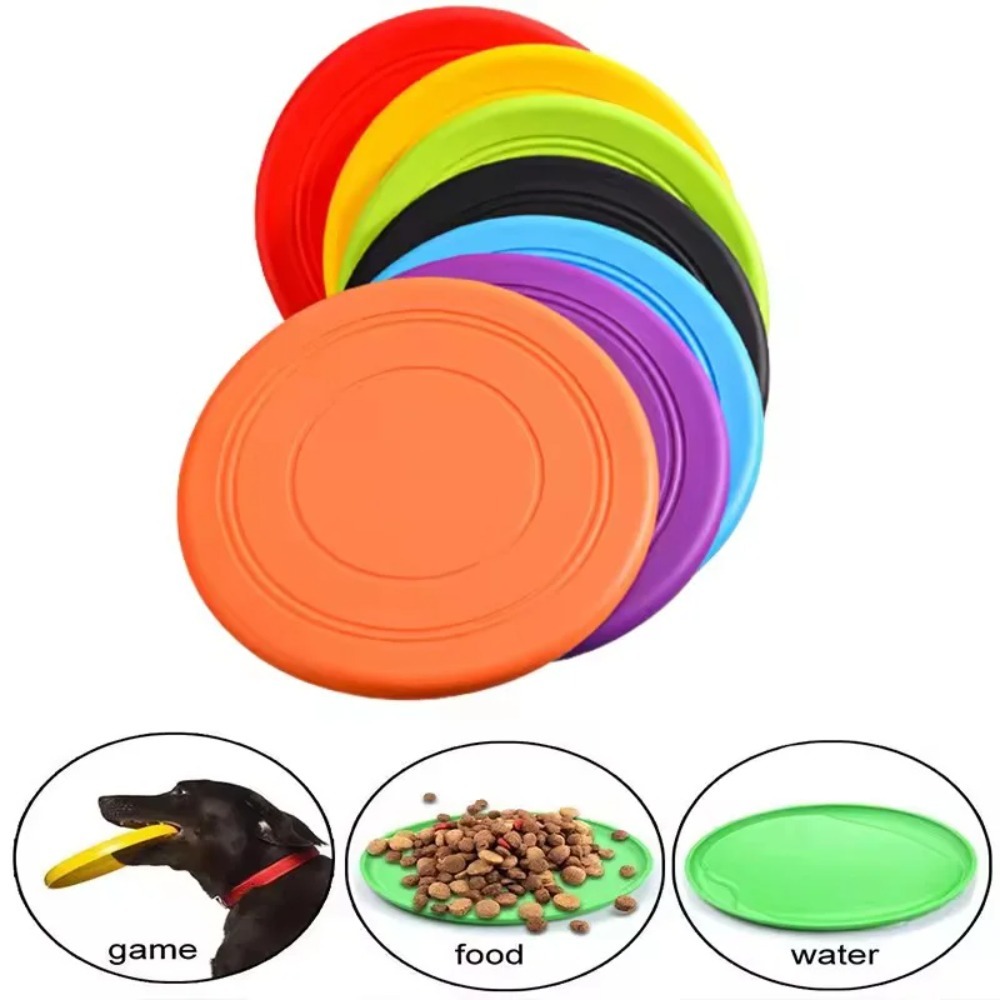 Dog Flying Disc TPR Pet Toy In - đánh giá và giá Flying Disc Dog Training Toy