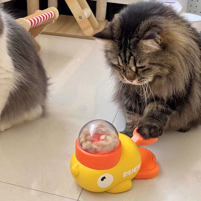 Yellow Duck-Shaped Interactive - đánh giá và giá Dog Puzzle Feeder Toy