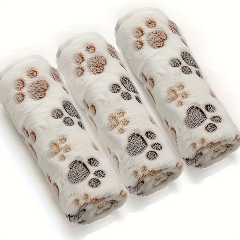 1/3pcs Cute Pet Blankets Paws  - đánh giá và giá Pet Beds