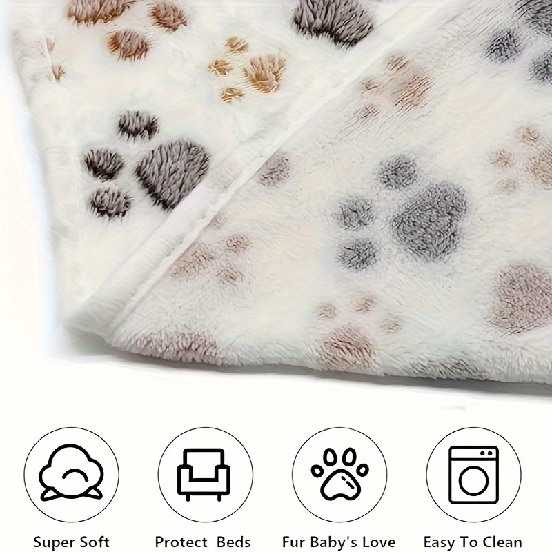 1/3pcs Cute Pet Blankets Paws  - đánh giá và giá Pet Beds