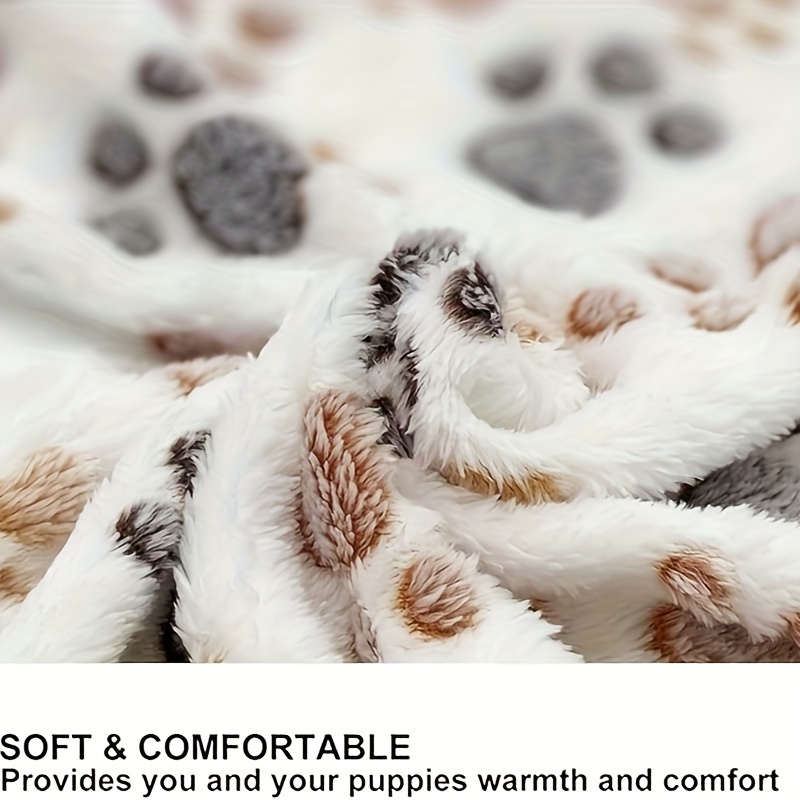 1/3pcs Cute Pet Blankets Paws  - đánh giá và giá Pet Beds