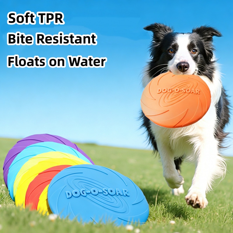 Bite Resistant Flying Disc Toy - đánh giá và giá Flying Disc Dog Training Toy