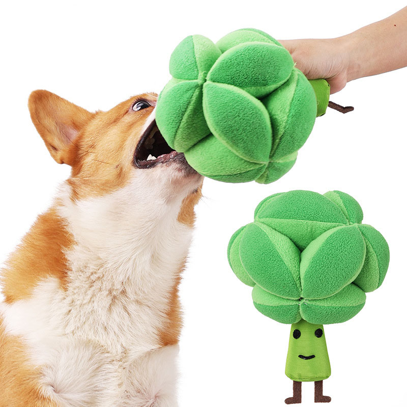 Snuffle Broccoli Dog Puzzle To - đánh giá và giá Dog Puzzle Feeder Toy