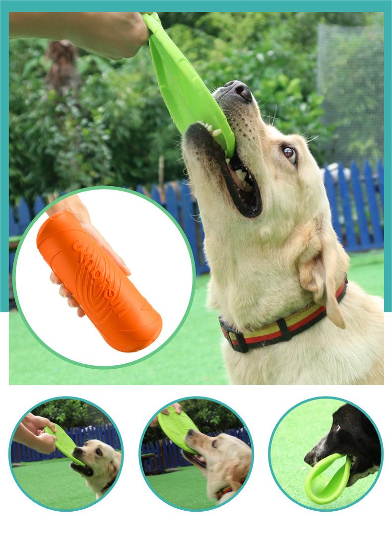 MeianjuBite Resistant Flying D - đánh giá và giá Flying Disc Dog Training Toy