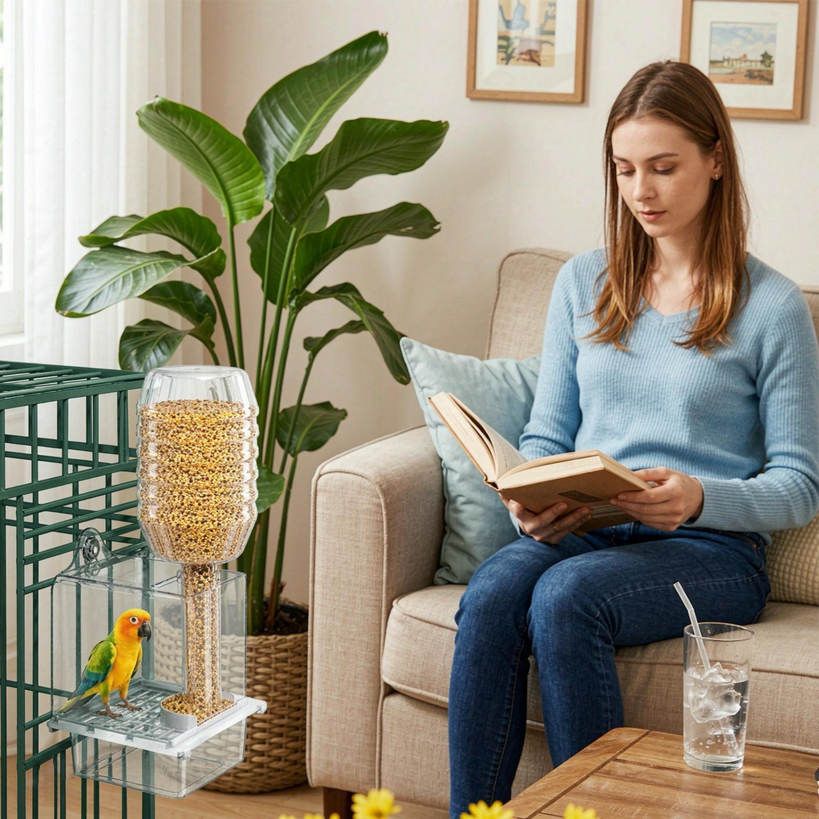 Automatic Bird Feeder For Cage - đánh giá và giá Pet Feeders