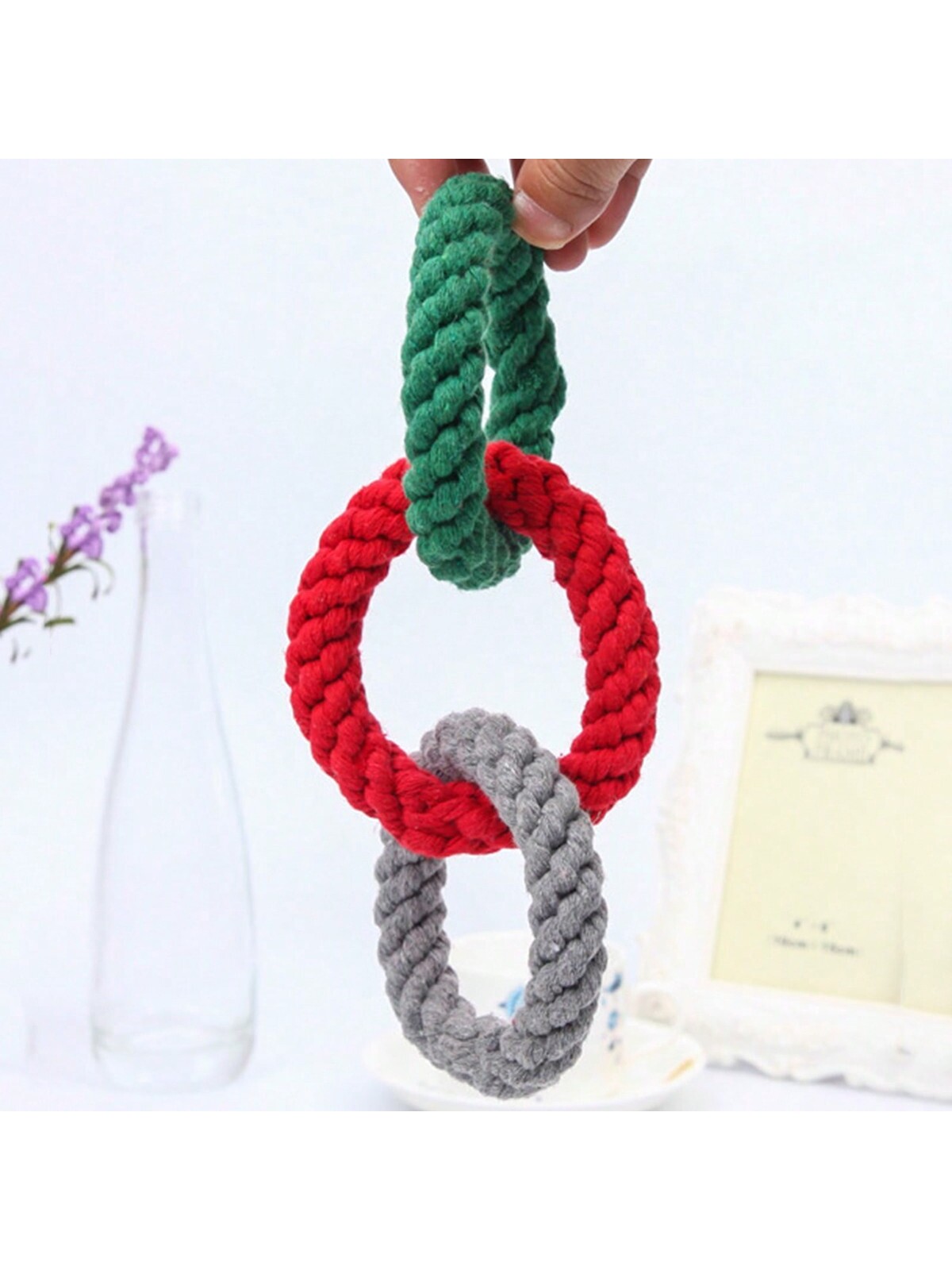 1pc Large Tough Chew Toys for  - đánh giá và giá Dog Rope Toy Aggressive Chewers