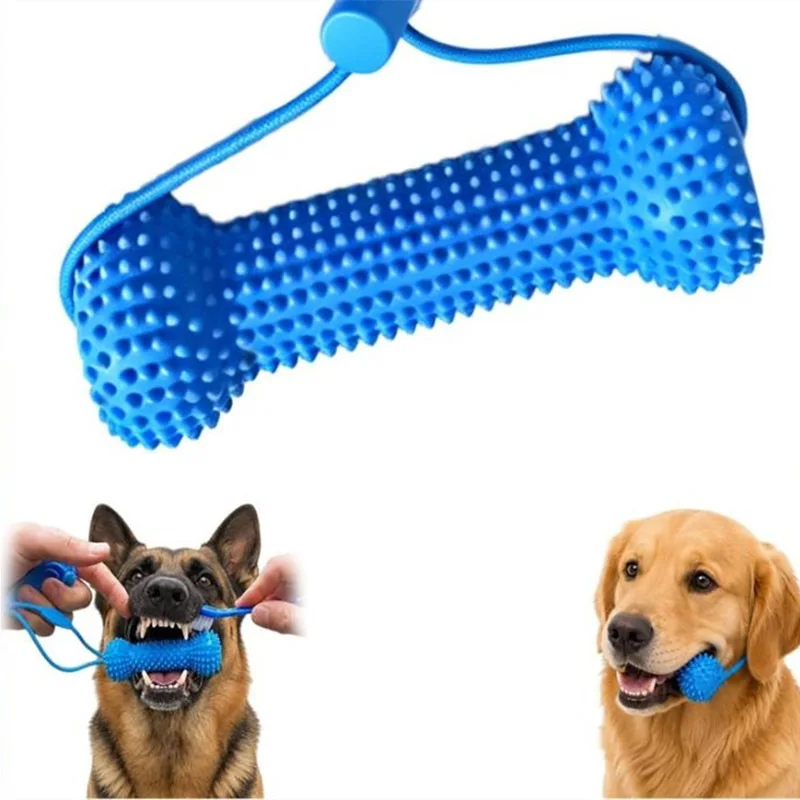Reusable Dog Chew Toy Rubber B - đánh giá và giá Teeth Cleaning Dog Chew Bone