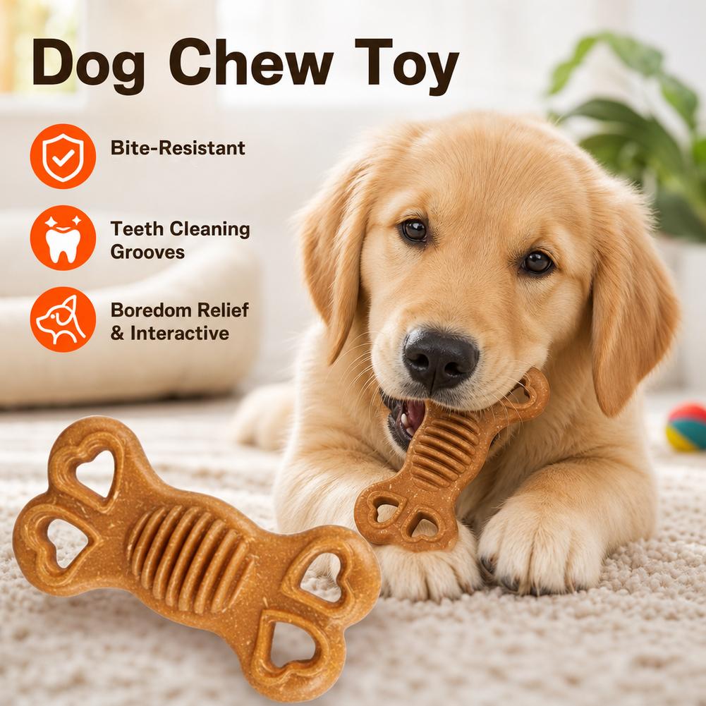 Indestructible Dog Chew Toy Bo - đánh giá và giá Teeth Cleaning Dog Chew Bone